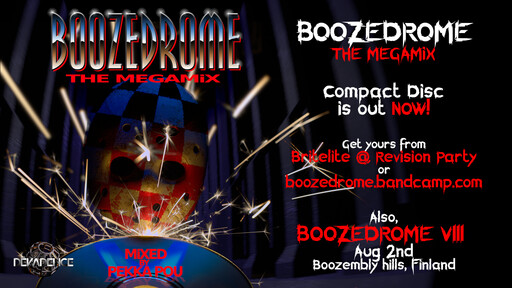Boozedrome CD slide
